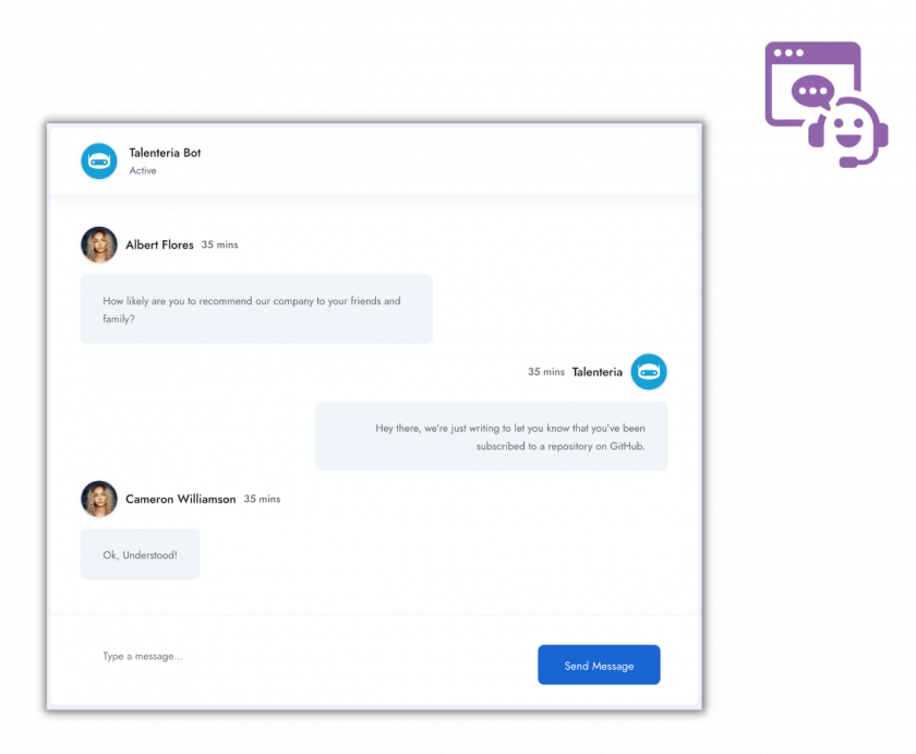 Conversational AI Recruitment Chatbot