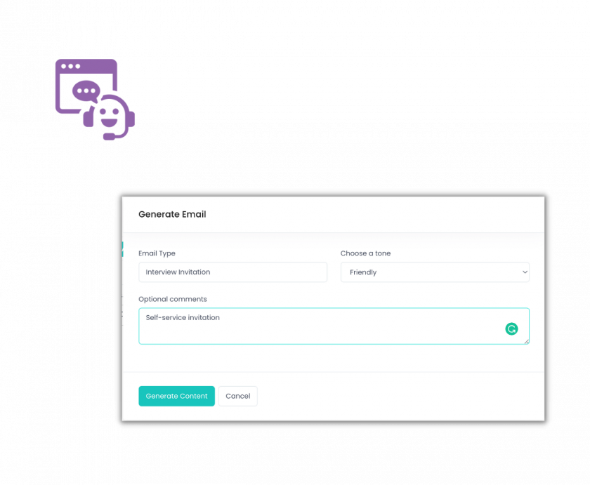 AI Content Generator for your recruitment tasks