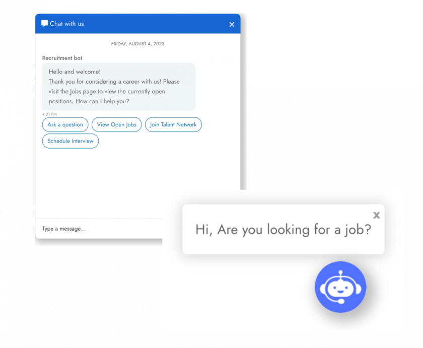 Engage Candidate and Recommend Jobs