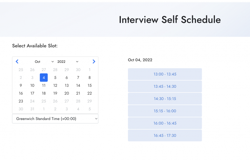 Interview Scheduling with AI