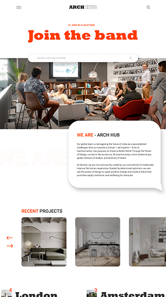 Sample site Arch Hub