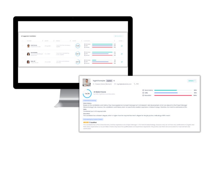 AI Candidate Matching tool