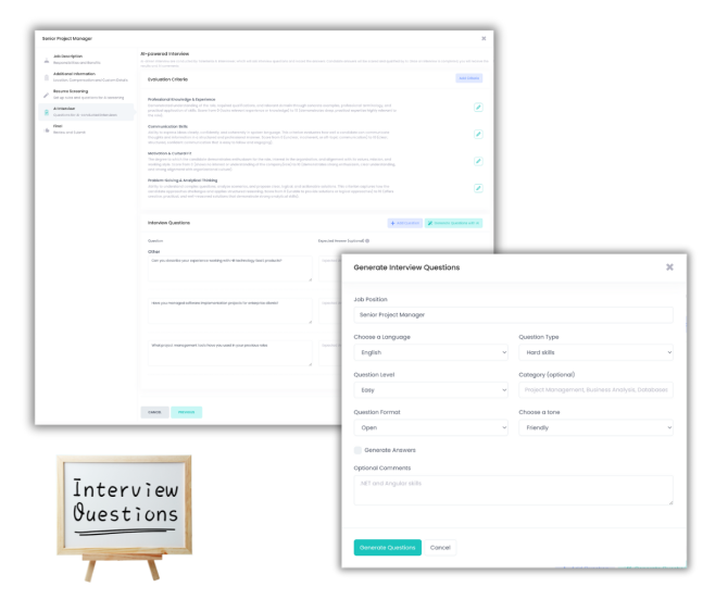 AI Interview Questions Talenteria